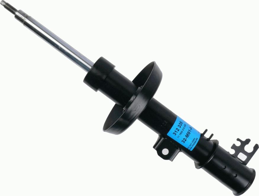 SACHS 312 335 - Amortizators www.autospares.lv