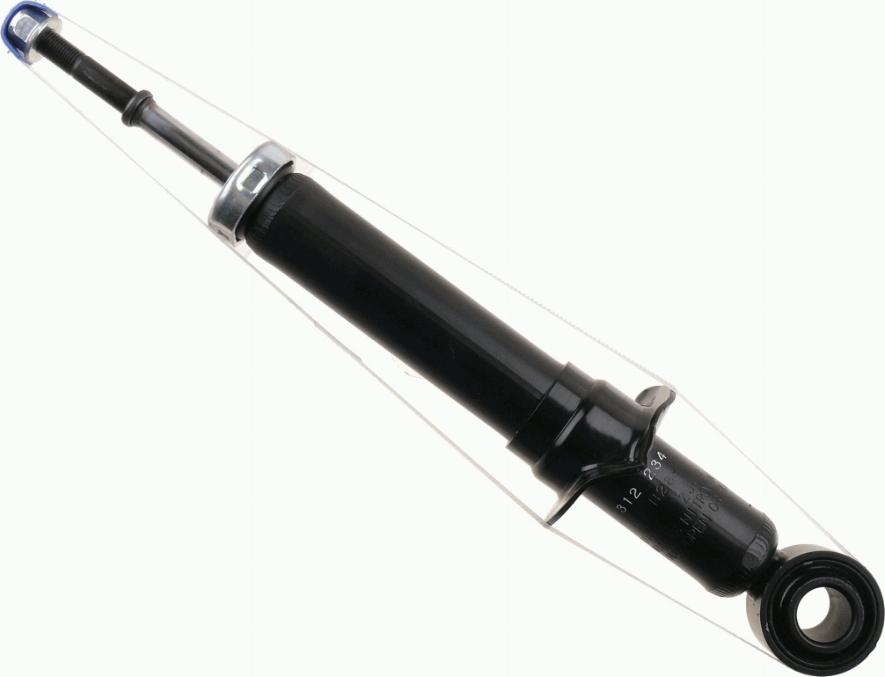 SACHS 312 234 - Shock Absorber www.autospares.lv