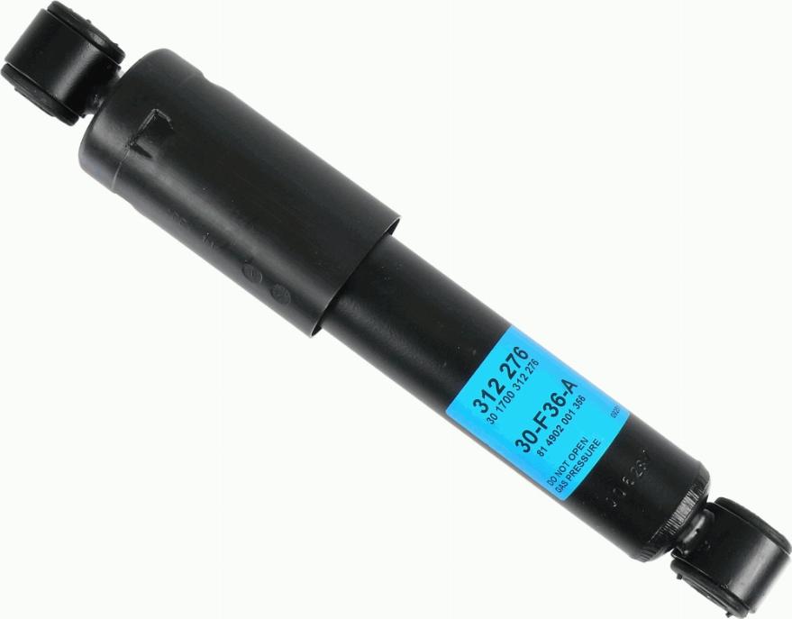 SACHS 312 276 - Shock Absorber www.autospares.lv