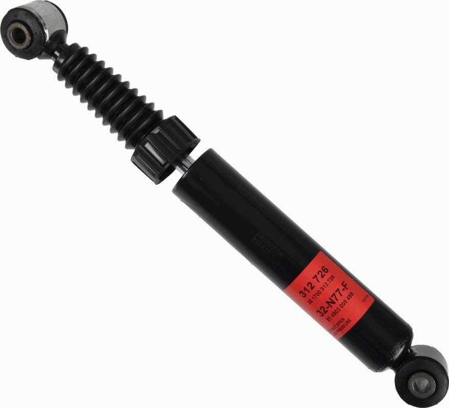 SACHS 312 726 - Shock Absorber www.autospares.lv