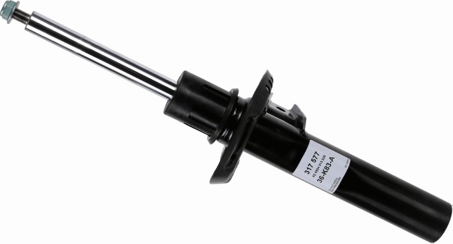 SACHS 317 577 - Shock Absorber www.autospares.lv