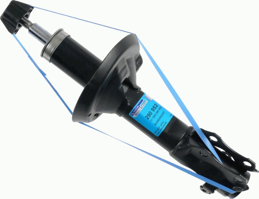 SACHS 290 952 - Shock Absorber www.autospares.lv