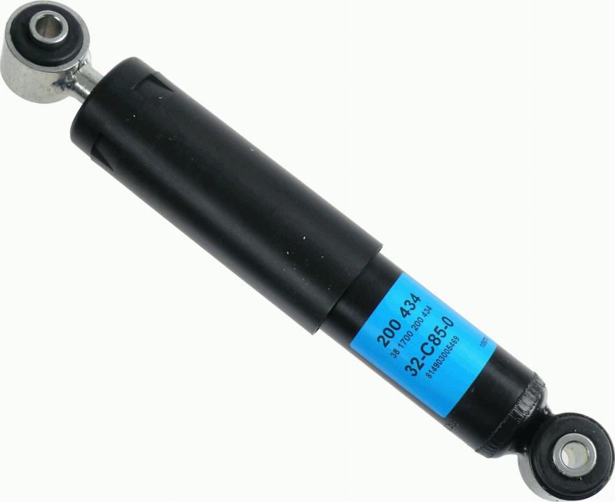 SACHS 200 434 - Shock Absorber www.autospares.lv