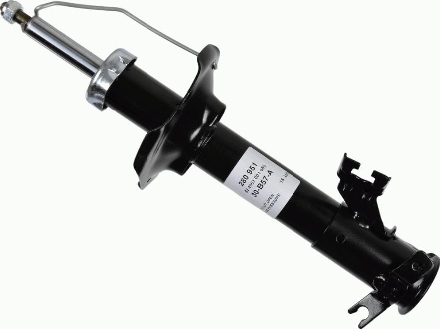 SACHS 280 951 - Shock Absorber www.autospares.lv