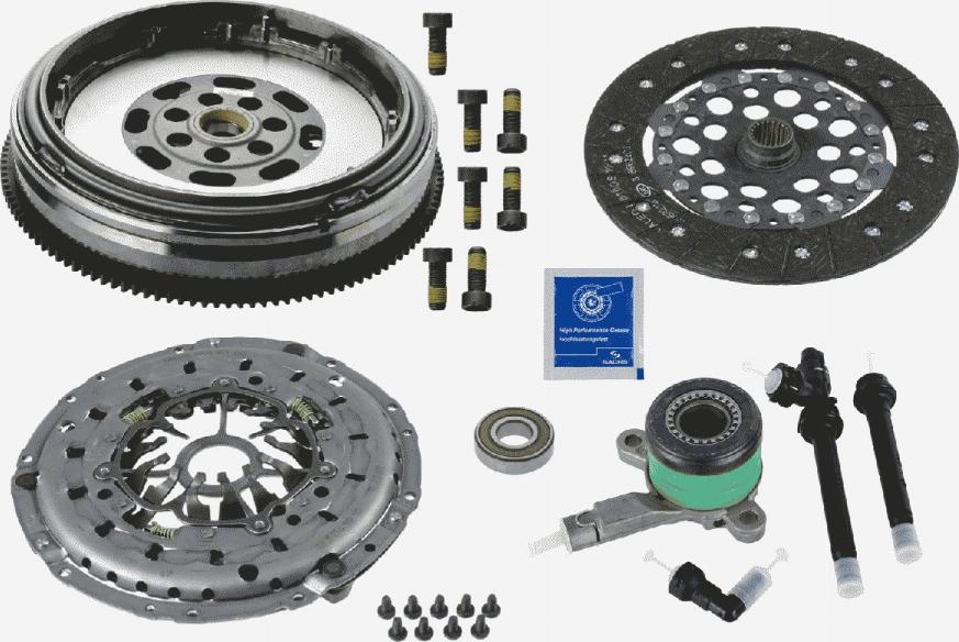 SACHS 2290 601 096 - Sajūga komplekts autospares.lv