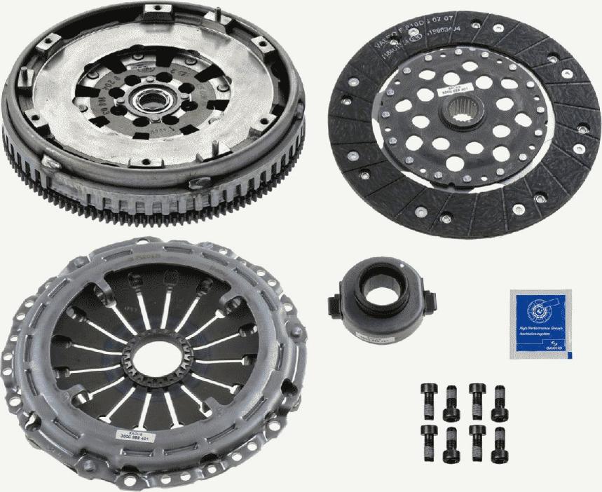 SACHS 2290 601 040 - Комплект сцепления www.autospares.lv