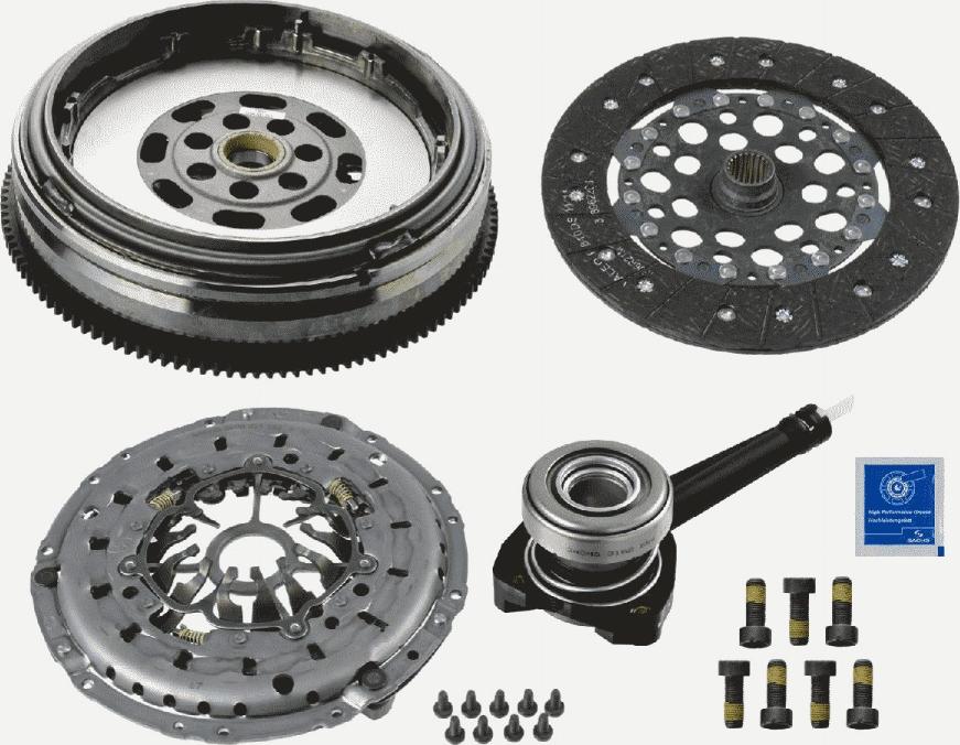 SACHS 2290 601 087 - Sajūga komplekts autospares.lv