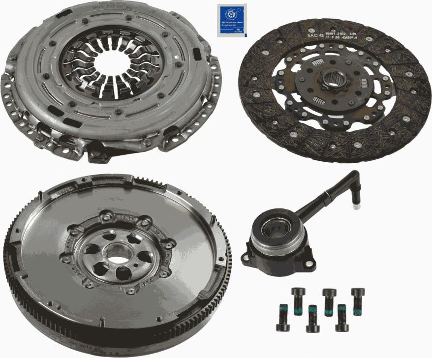 SACHS 2290 601 145 - Sajūga komplekts autospares.lv