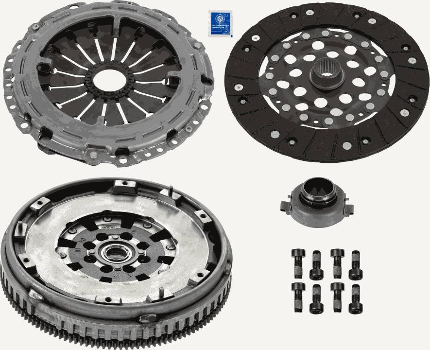 SACHS 2290 601 140 - Комплект сцепления www.autospares.lv