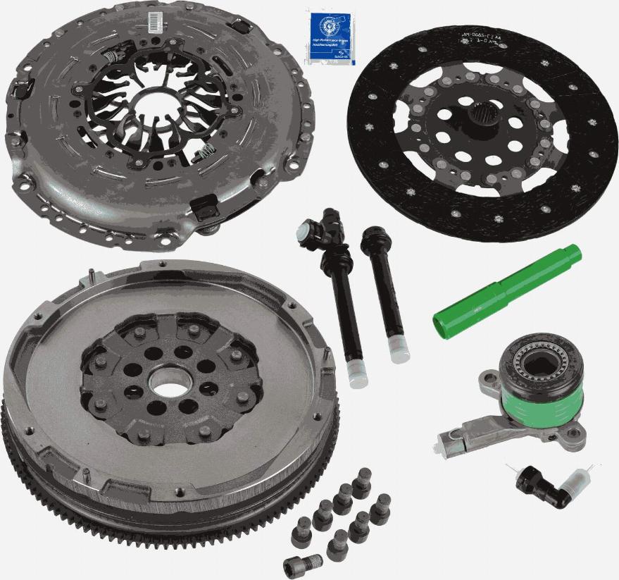 SACHS 2290 601 137 - Комплект сцепления www.autospares.lv