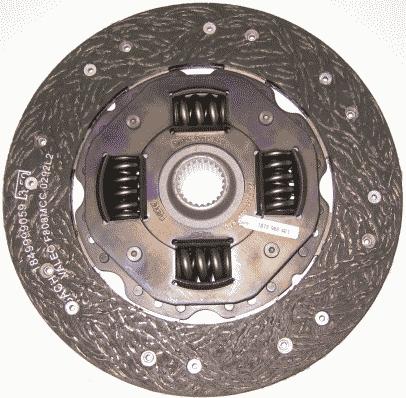 Sachs Performance 881861 999840 - Sajūga disks www.autospares.lv