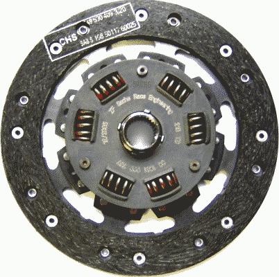 Sachs Performance 881861 999757 - Sajūga disks autospares.lv