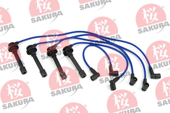 SAKURA 912-10-4070 SW - Augstsprieguma vadu komplekts www.autospares.lv