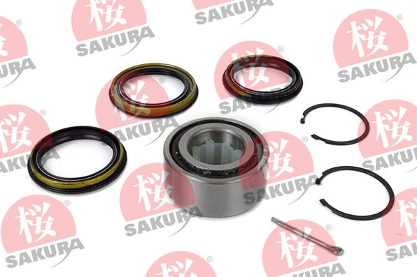 SAKURA 4104140 - Подшипник ступицы колеса, комплект www.autospares.lv