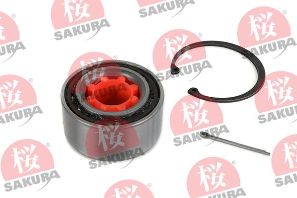 SAKURA 4103830 - Подшипник ступицы колеса, комплект www.autospares.lv