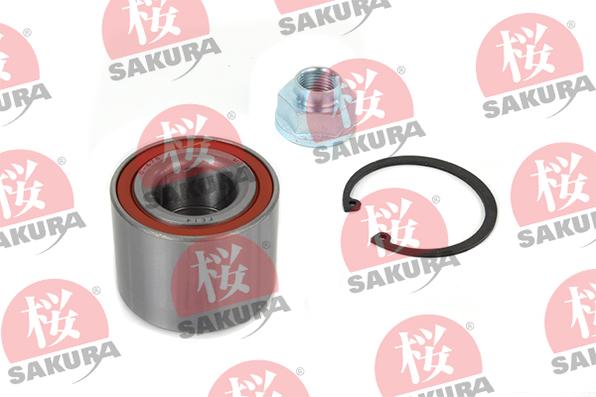 SAKURA 4107072 - Riteņa rumbas gultņa komplekts www.autospares.lv