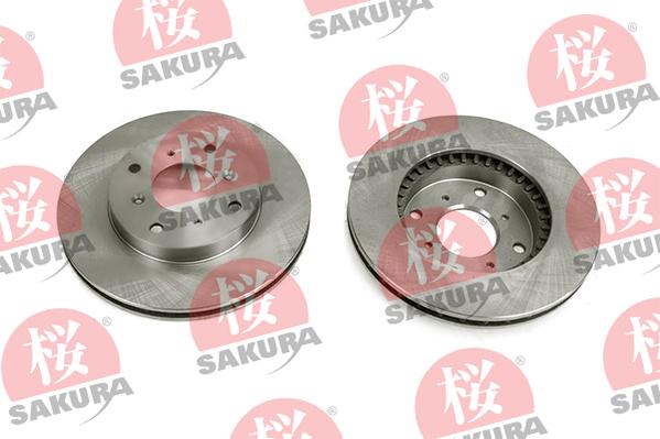 SAKURA 604-40-6660 - Bremžu diski www.autospares.lv