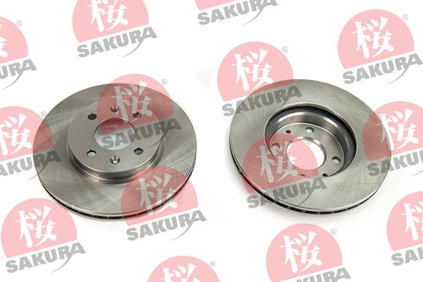 SAKURA 604-03-8833 - Bremžu diski www.autospares.lv