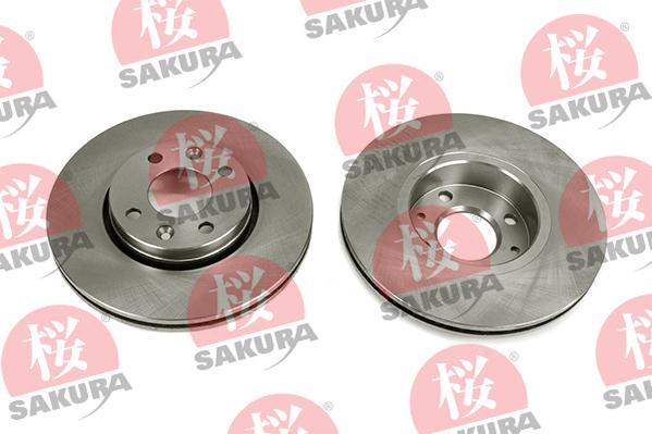 SAKURA 604-10-4065 - Bremžu diski autospares.lv