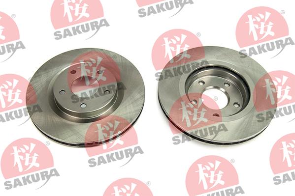 SAKURA 604-10-4005 - Bremžu diski www.autospares.lv