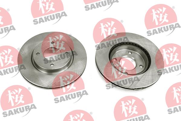 SAKURA 604-10-4148 - Bremžu diski www.autospares.lv