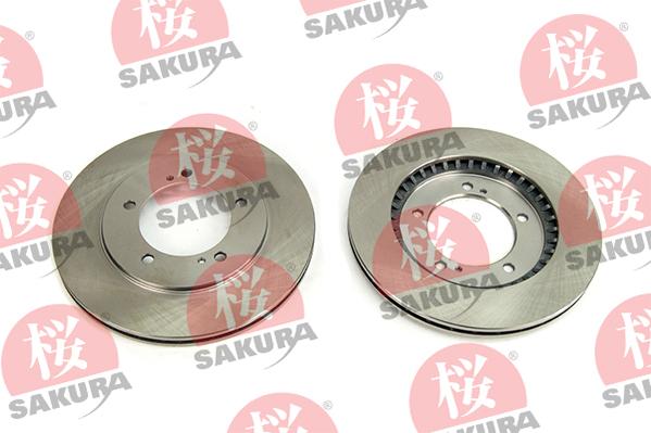 SAKURA 604-80-7005 - Bremžu diski www.autospares.lv