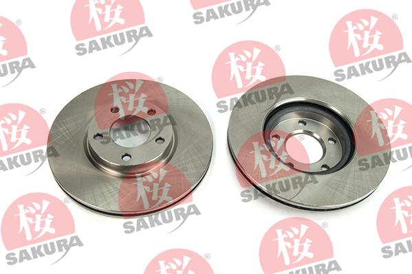 SAKURA 604-30-3691 - Bremžu diski www.autospares.lv