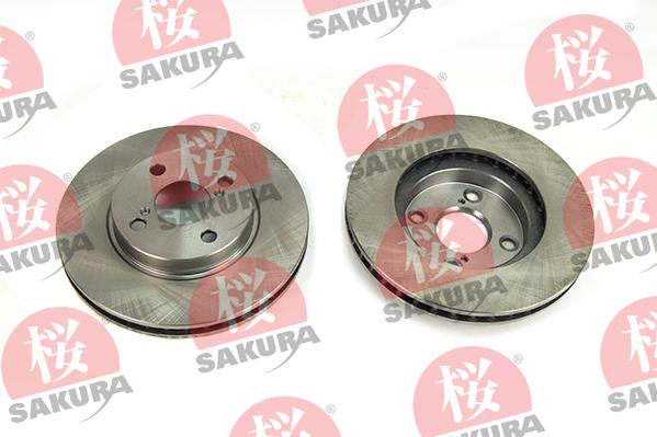 SAKURA 604-20-3859 - Brake Disc www.autospares.lv