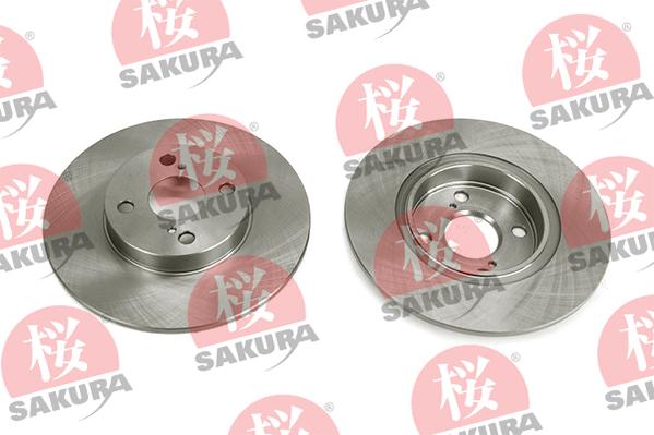 SAKURA 605-20-3710 - Bremžu diski www.autospares.lv