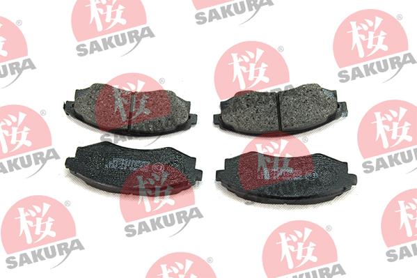 SAKURA 600-05-4625 - Bremžu uzliku kompl., Disku bremzes www.autospares.lv