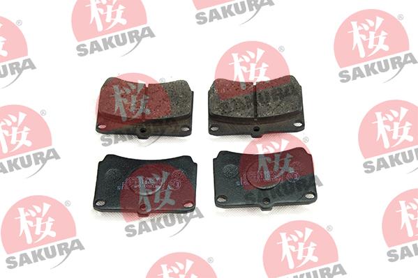 SAKURA 600-30-3530 - Bremžu uzliku kompl., Disku bremzes www.autospares.lv