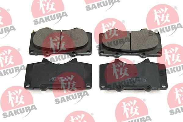 SAKURA 600-20-3885 - Bremžu uzliku kompl., Disku bremzes www.autospares.lv