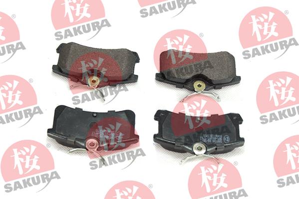 SAKURA 601-20-3755 - Bremžu uzliku kompl., Disku bremzes www.autospares.lv