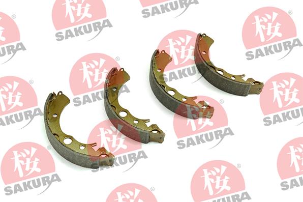 SAKURA 602-40-6650 - Bremžu loku komplekts autospares.lv