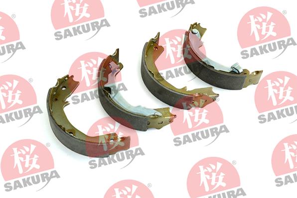 SAKURA 602-05-4614 - Bremžu loku kompl., Stāvbremze www.autospares.lv