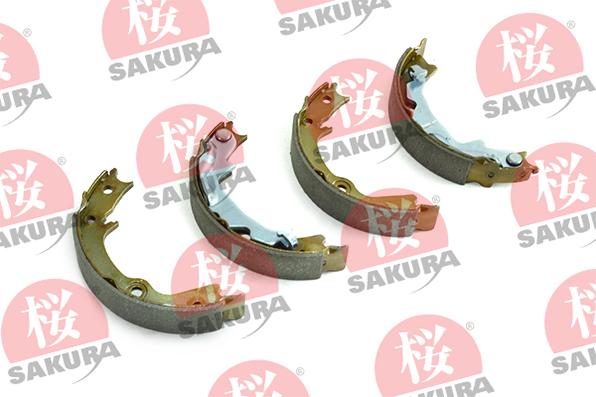 SAKURA 602-00-4601 - Bremžu loku kompl., Stāvbremze www.autospares.lv