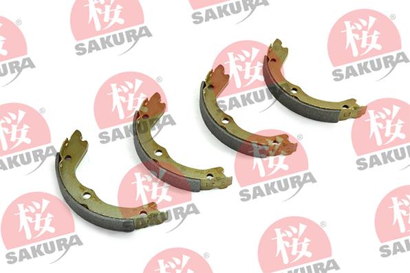 SAKURA 602-00-4021 - Bremžu loku kompl., Stāvbremze www.autospares.lv