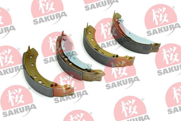 SAKURA 602-00-4269 - Bremžu loku komplekts www.autospares.lv