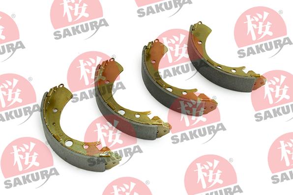 SAKURA 602-00-6662 - Bremžu loku komplekts autospares.lv