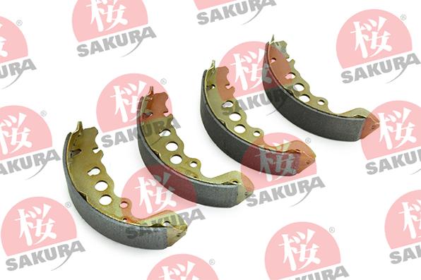 SAKURA 602-00-7080 - Bremžu loku komplekts autospares.lv