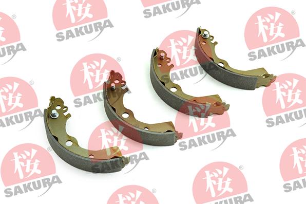 SAKURA 602-10-4090 - Brake Shoe Set www.autospares.lv