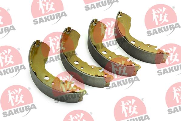 SAKURA 602-80-7070 - Bremžu loku komplekts www.autospares.lv