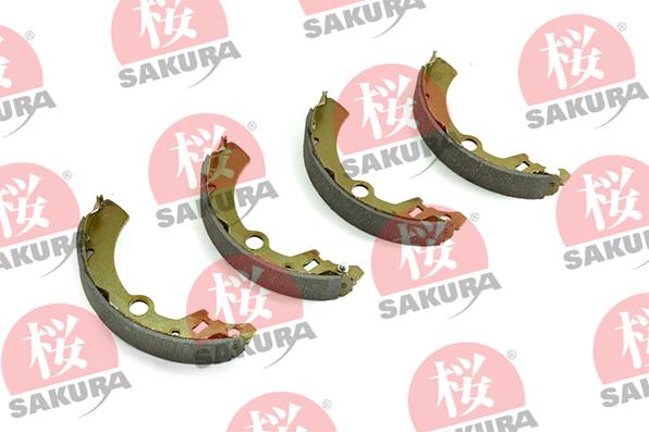 SAKURA 602-80-7140 - Bremžu loku komplekts www.autospares.lv