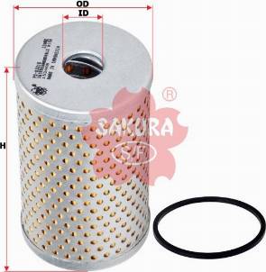 SAKURA PO83010 - Hydraulic Filter, steering system www.autospares.lv