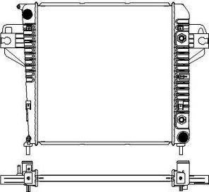 SAKURA Automotive 3231-1014 - Radiators, Motora dzesēšanas sistēma www.autospares.lv