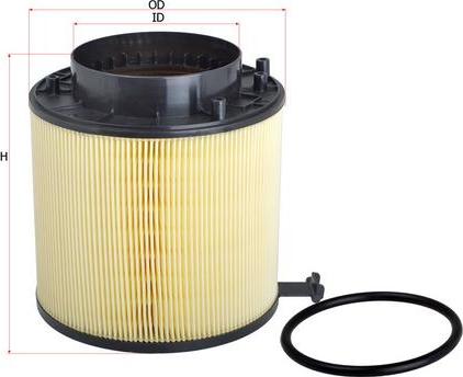 SAKURA Automotive A-31210 - Air Filter, engine www.autospares.lv