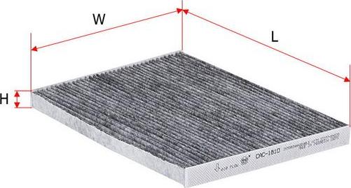 SAKURA Automotive CAC-1810 - Filtrs, Salona telpas gaiss autospares.lv