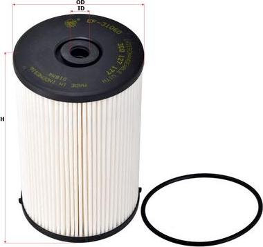 SAKURA Automotive EF-31060 - Fuel filter www.autospares.lv