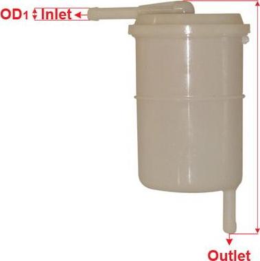 Quinton Hazell QFF0201 - Fuel filter www.autospares.lv