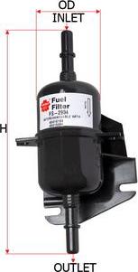 SAKURA Automotive FS-2904 - Fuel filter www.autospares.lv